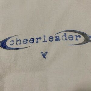 Vintage varsity Cheerleader t-shirt white